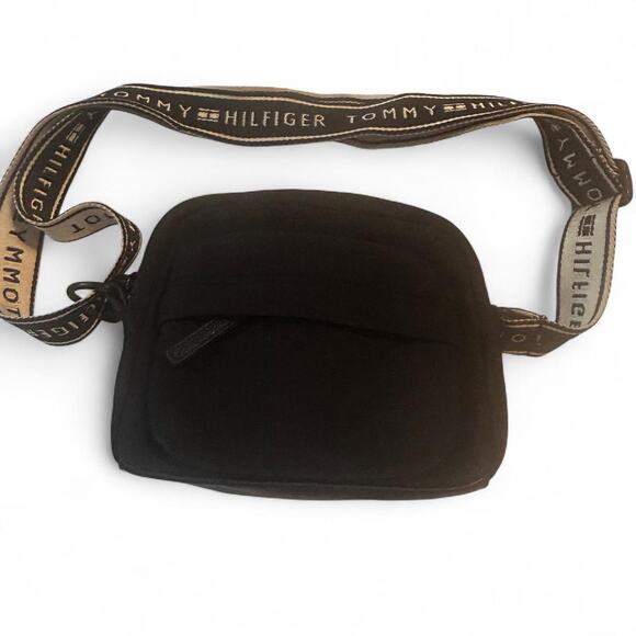 Tommy hilfiger black shoulder bag crossbody athletic Thick strap - Picture 1 of 6